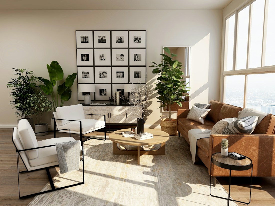 A bright, carefully maintained contemporary home